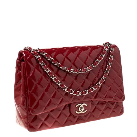 Chanel patent leather bag